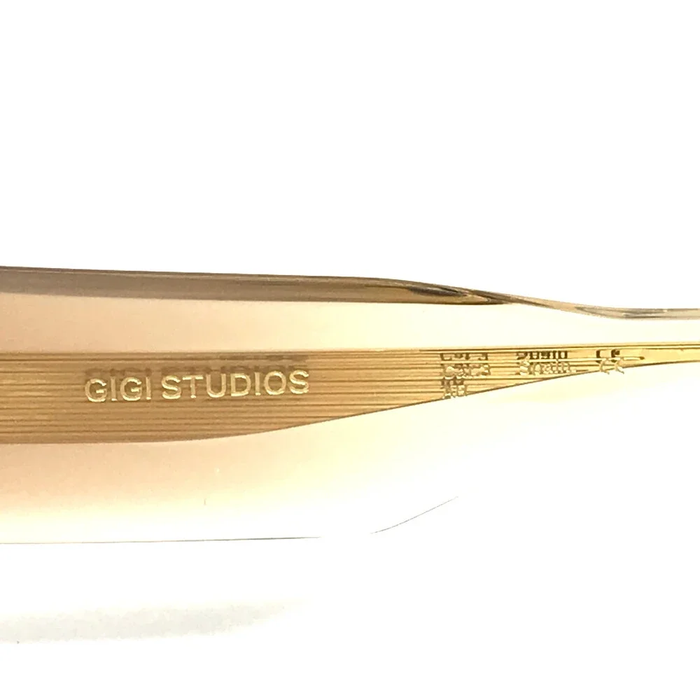 Gigi Studios Sunglasses CAMILLE GVS004A/C5 Nude Fade Frames with Brown Lenses